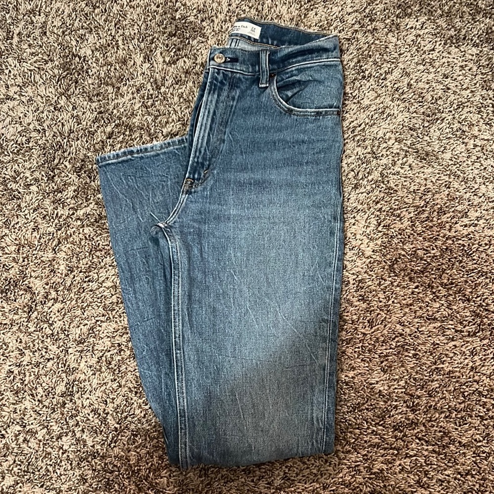 Abercrombie & Fitch 90s straight ultra high rise jeans